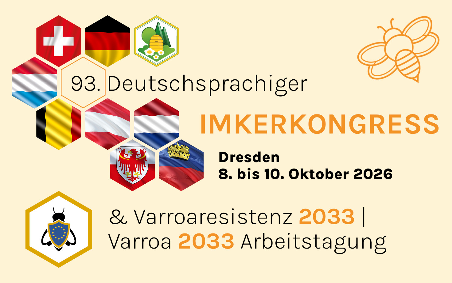 Deutschsprachiger Imkerkongress 2026 Banner_web
